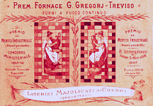 Depliant pubblicitario del 1897 con attestati